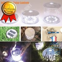 TD® Eclairage de Meuble Gonflable - Énergie solaire - Lanterne LED Lampe Camping Randonnée Extérieur Intérieur- Lumière de tente