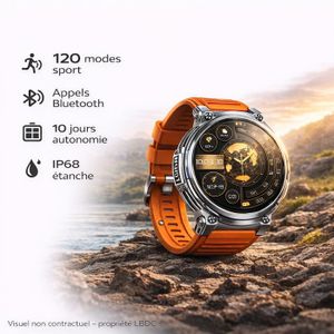 Souris Sans Fil Yeemie Pour Grandes Mains - 4800 DPI - 6 Boutons - Compatible PC/Mac - Noir