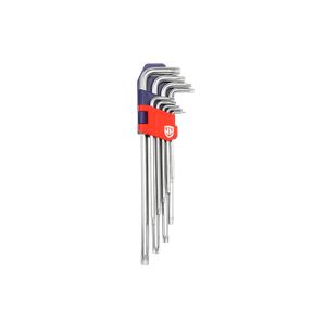 MILWAUKEE 4932498690 Jeu de clés en T avec poignée confort Torx T9-T40 sur support 7 pièces