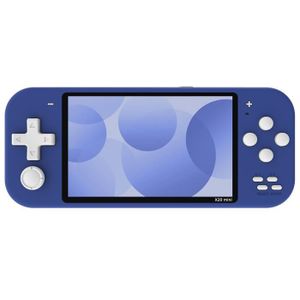 CONSOLE RÉTRO Bleu-Console de jeu vidéo rétro X20 mini, prise en