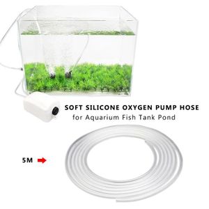 Hailea clair silicone air ligne tubing tuyau aquarium étang hydroponique 4mm x 6mm