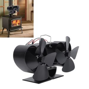 YL602 Ventilateur de poêle de cheminée à chaleur métallique haute