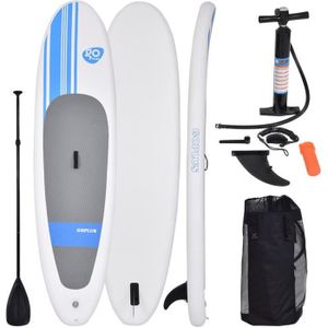 STAND UP PADDLE GIANTEX Stand Up Paddle Gonflable 305x76x15CM Kit 