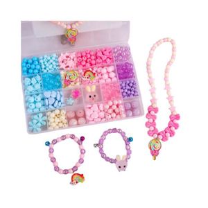 Fabriquer des bijoux pour enfants avec des perles DIY - Faire découvrir  l'écologie aux enfants