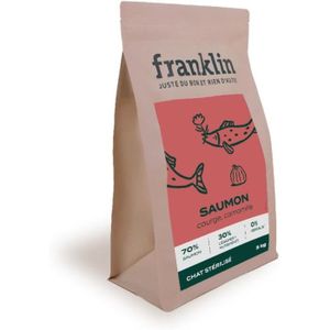 CROQUETTES Franklin – Croquettes Chat Stérilisé – 3 kg – Sans