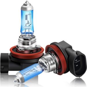 AMPOULE - LED H11 Ampoules halogènes 12V 55W Lampes phares 5000K Blanc chaud Lumière de brume Ampoule DRL, 2.[Z1956]