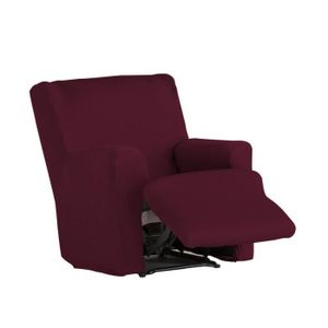 8 pi/èces Housses Fauteuil Relax Housse de Canap/é Extensible en Velours pour 3 Housses de Canap/é Coussin Housses de Meubles avec Fond /élastique Lavable Doux-Bleu Pierre