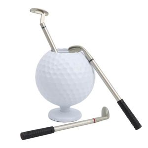 Cadeau de golf Mini Boîte de Practice avec Stylos de Club de Golf Balles  Drapeau Cadeau Décor de bureau - Cdiscount Sport