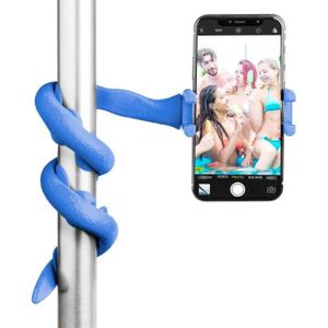 PERCHE - CANNE SELFIE Celly selfie stick Snake 3 x 45 cm silicone bleu 3