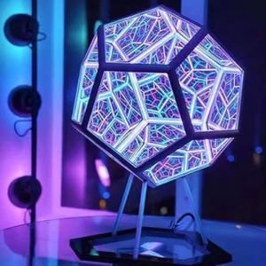 VEILLEUSE BÉBÉ Infinity Dodecahedron Lampe De Jeu Dodecahedron Co