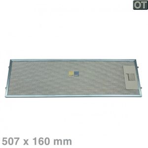 Filtre graisse metal 505x180 pour Hotte Electrolux - Accessoire Hotte -  Achat & prix