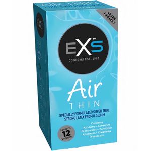 PRÉSERVATIF Préservatifs EXS Air Thin - Boîte de 12