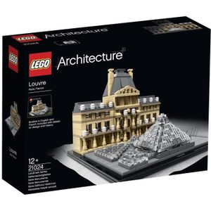 ASSEMBLAGE CONSTRUCTION LEGO® Architecture - Le Louvre - 695 pièces - A pa