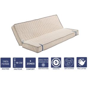 Matelas Clic Clac 120 X 190 Cm Achat Vente Matelas Clic Clac