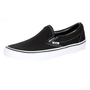 BASKET Basket Vans Classic Slip-On Noir - Homme - Canvas 