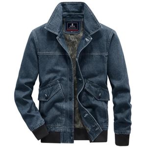 Vêtement Casual Printemps été Veste Jean Militaire Homme JJPAR - Style Vintage Multi-poches Coupe Slim Veste Jean JJPAR Style Militaire