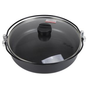 Poignée amovible noire, poignée de casserole anti-échaudure, poignée de  casserole universelle, pour ustensiles de cuisine, moule à wok, casserole  (noir)
