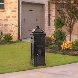 Pilier Avec Emplacement Boite Aux Lettres Boite A Biscuit Vintage Achat Vente Pas Cher