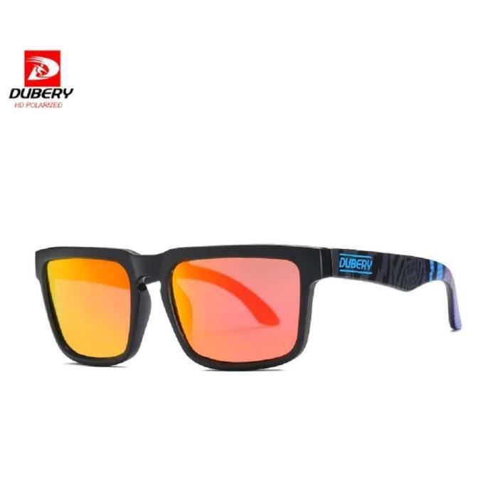 Lunette de soleil best sale verre rouge homme