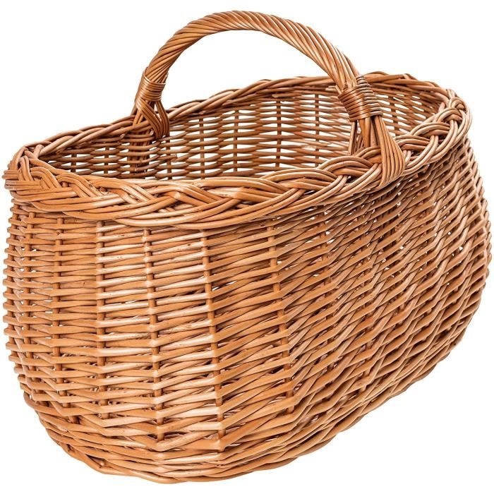 Panier en paille gifi store