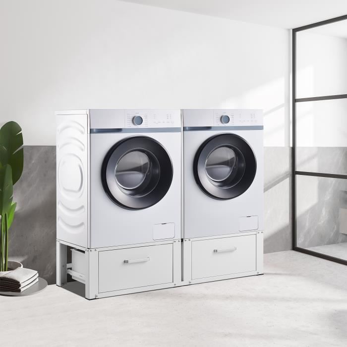 Meuble machine à laver et sèche linge par mathieudavid sur L'Air du Bois