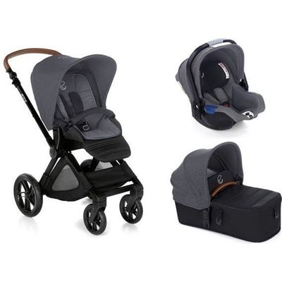 JANE Trio Poussette Muum Coque IKOOS Nacelle Micro BB Jet black Cdiscount Puericulture Eveil bebe