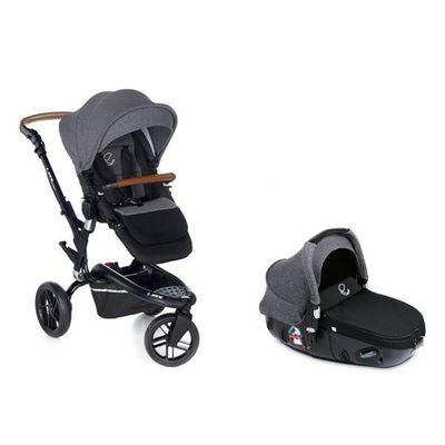JANE Pack Poussette duo TRIDER MATRIX LIGHT 2 Jet balck