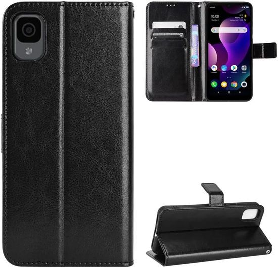 Housse Portefeuille Cuir Pour TCL 605 (2025) - Avec Protecteur écran Verre Trempé Inclus