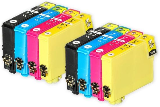 Lot De 20 Cartouches D'encre Compatibles Epson - Pour Workforce Série WF (T1636XL)