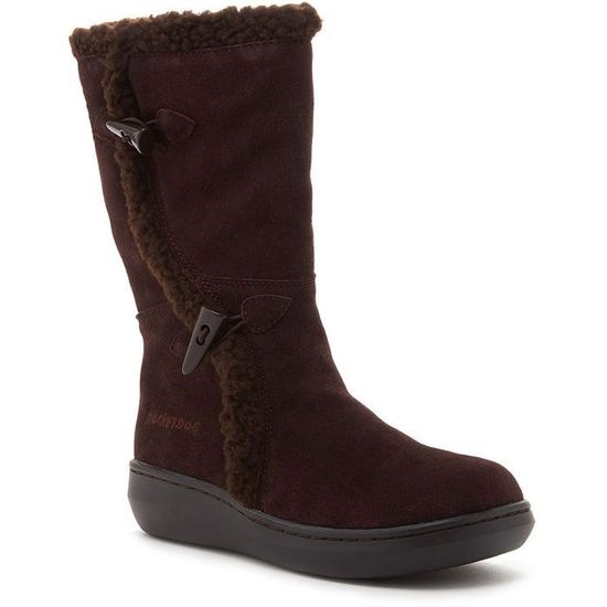 Bottes Daim Rocket Dog Avec Fourrure - Taille US 6.5 Femme, Beige, Neuves En Boite