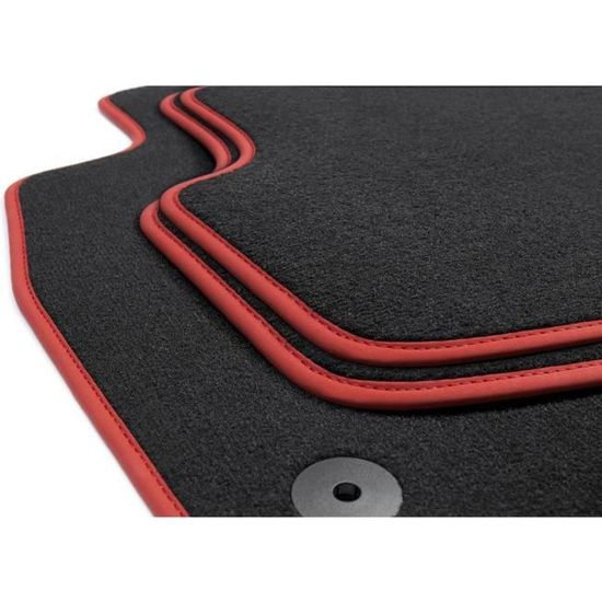 Set tapis caoutchouc / hiver noir adaptable sur Vw Golf 5/6, Jetta,  Scirocco 03-12