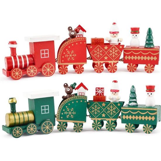 24 Décorations Sapin De Noël En Bois Style Vintage - Pendentifs Suspendus Casse-Noisette, Père Noël, Arbres