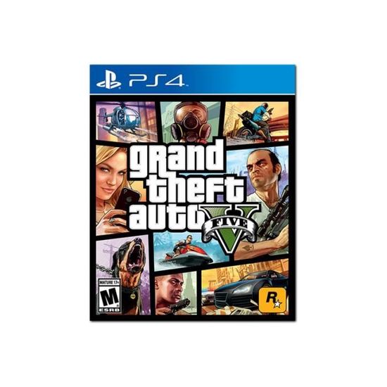 Grand Theft Auto V Premium Online Edition Playstation 4 Cdiscount Jeux Video