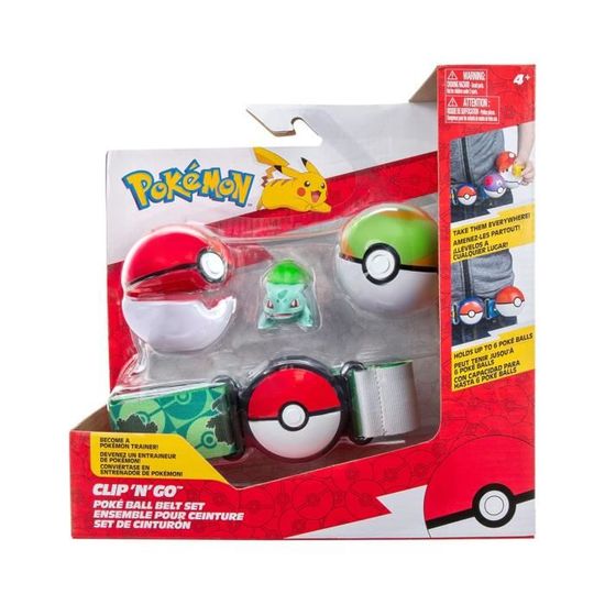 Bandai Pokémon - Poké Ball Attaque Surprise - Jeu De Duel Avec 2 Poké Balls, Pokémon Aléatoires Et 6 Disques D'attaque