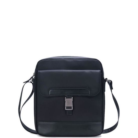 Chabrand Sacoche Bandoulière Homme Ref 50100 Noir 26 Cm - Élégante Et Pratique
