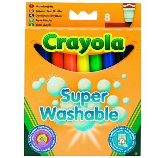 Crayola - 98-2002 - 8 feutres effaçables à sec … - Beaux-Arts et Loisirs créatifs