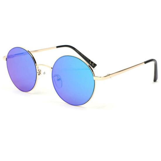 de soleil ronde miroir bleu Obladi Bleu Taille unique Achat