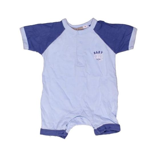 Combinaison Courte Bebe Garcon 3 Suisses 1 Mois Bleu Ete Vetement Bebe 9564 Bleu Achat Vente Combinaison Soldes Cdiscount