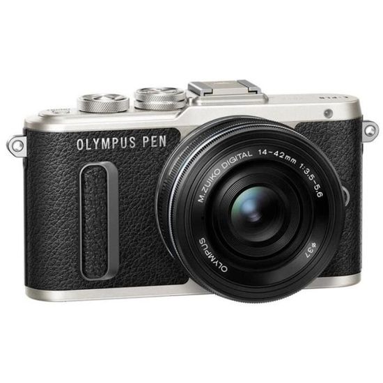 Olympus PEN E-PL8 Kit (14-42 EZ) (noir) appareil photo numerique compact