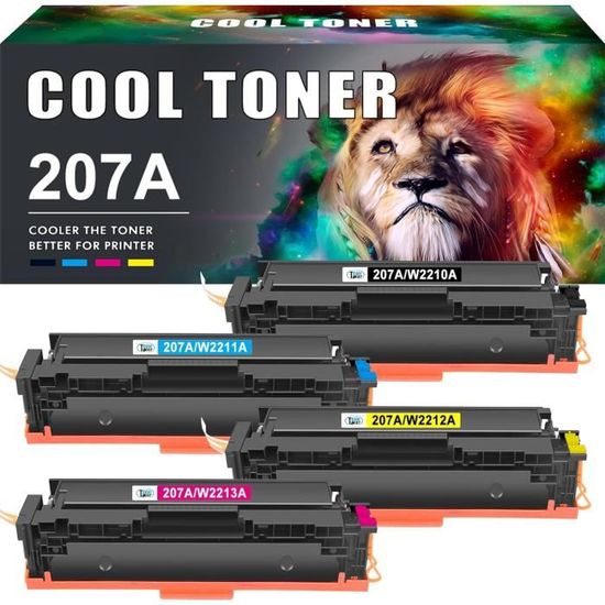 Cartouche de toner HP 207X noir LaserJet originale / W2210X