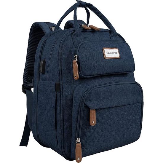 Sac De Pêche Avec Multiples Poches - Sac Bandoulière Imperméable Pour Matériel De Pêche, Randonnée Et Camping