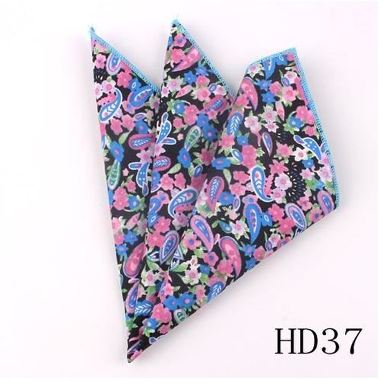 Pochette De Costume Homme – Mouchoir De Poitrine Carré Polka Dot – Double Face
