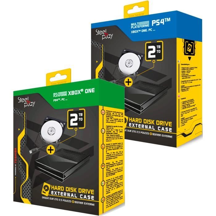 Disque Dur Externe 2to Adaptateur Pour Ps4 Et Xbox One Achat