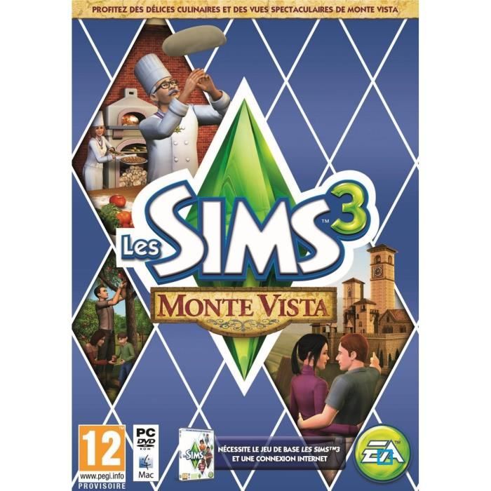 PC Mac Les Sims 3 : Monte Vista / Jeu PC
