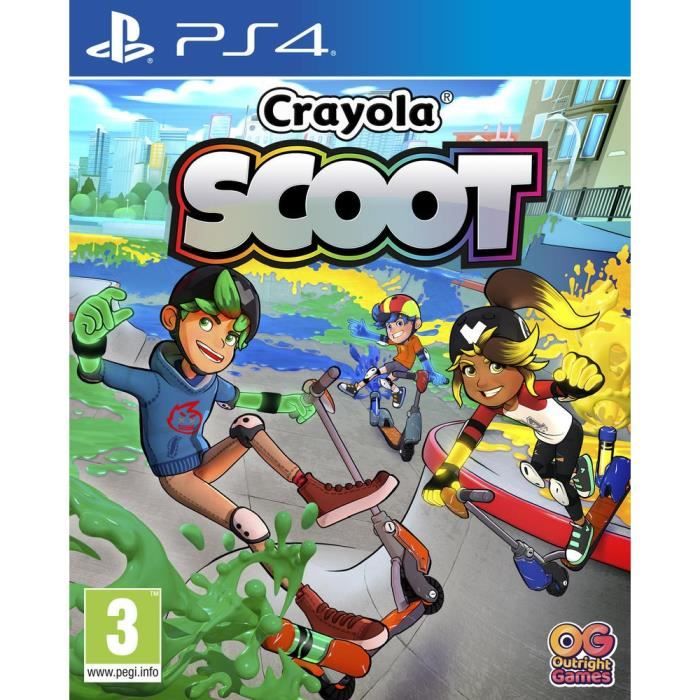 Just For Games Crayola Scoot Jeu PS4