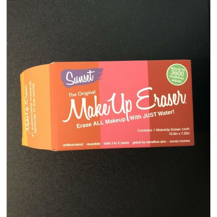 Make Up Eraser Chiffon démaquillant Make Up Eraser Chiffon Nettoyant Antibactérien