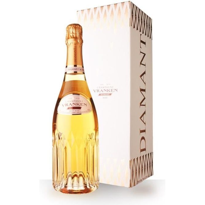 Vranken Diamant Brut Rosé - Etui - 75cl - Champagne