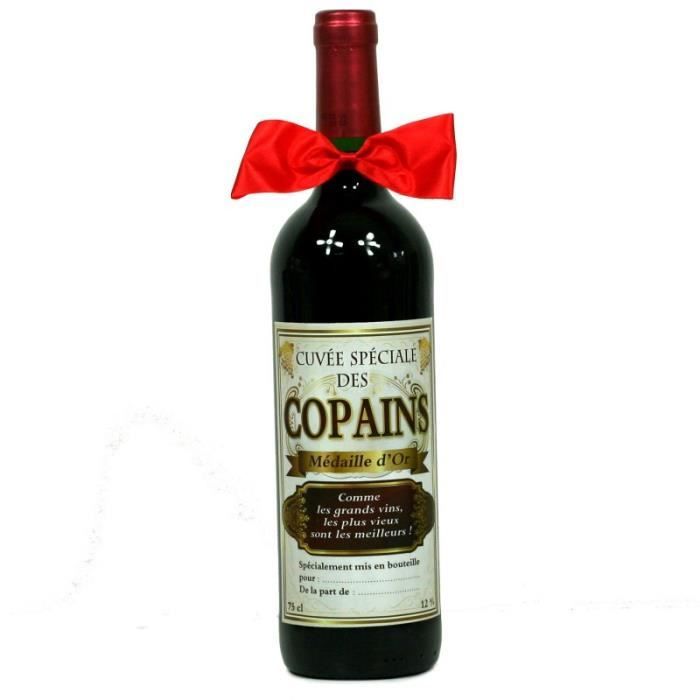 Bouteille de Vin - Cuvée Spéciale des Copains