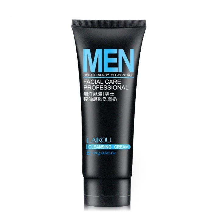 [] Nettoyant pour le visage pour hommes, hydratant pour le visage, contrôle de l&#39huile, crème pour éliminer les points