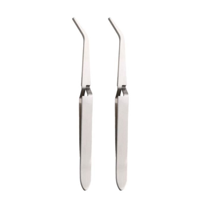 2 pièces pince à ongles multifonctionnel professionnel durable Portable utile à épiler à pour manucure VERNIS A ONGLES